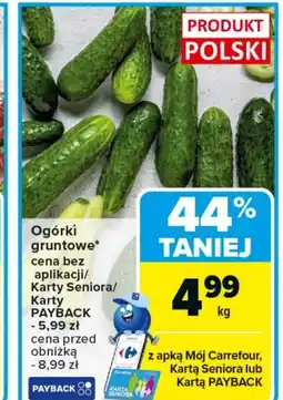 Carrefour Ogórki Carrefour oferta
