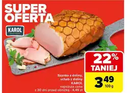 Carrefour Szynka Karol oferta