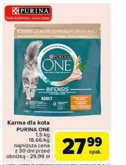 Carrefour Karma dla kota Purina oferta