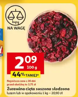 Auchan Żurawina suszona oferta