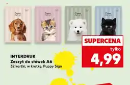 Kaufland Zeszyt do słówek Interdruk oferta