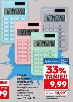 Kaufland Kalkulator Donau oferta