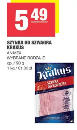 EuroSPAR Szynka Krakus oferta