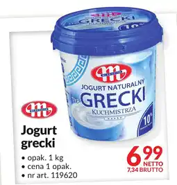 Makro Jogurt grecki naturalny Mlekovita oferta