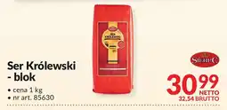 Makro Ser Królewski blok Sierpc oferta
