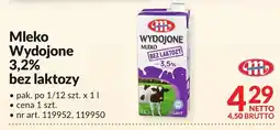 Makro Mleko wydojone 3,2% bez laktozy Mlekovita oferta