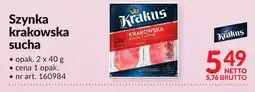 Makro Szynka krakowska sucha Kraluś oferta