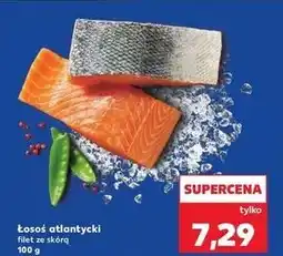 Kaufland Łosoś atlantycki filet ze skórą oferta