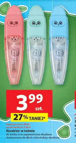 Auchan Korektor w taśmie oferta
