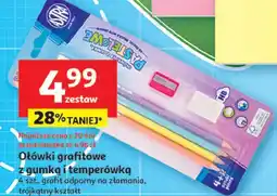 Auchan Ołówki pastelowe z gumką Astra oferta