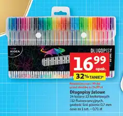 Auchan Długopisy żelowe Kidea oferta