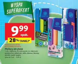 Auchan Markery akrylowe Astra oferta
