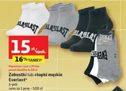 Auchan Stopki męskie Everlast oferta