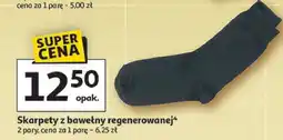 Auchan Skarpety z bawełny regenerowanej oferta