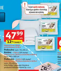Auchan Kołdra stresless 160 x 200 cm Wendre oferta
