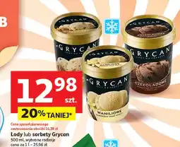 Auchan Lody bakaliowe Grycan oferta
