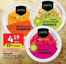Auchan Hummus guacamole Perla oferta