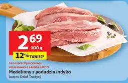 Auchan Medaliony z podudzia indyka oferta