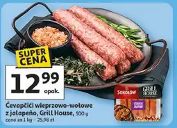 Auchan Cevapcici jalapeno Sokołów Grill House oferta