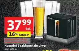 Auchan Szklanka do piwa poj. 500 ml oferta