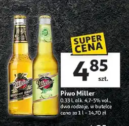 Auchan Piwo Miller Lime oferta