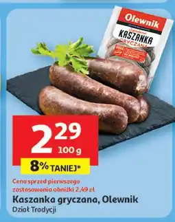 Auchan Kaszanka gryczana Olewnik oferta