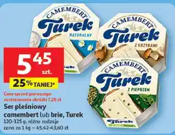 Auchan Ser brie z pieprzem Turek oferta