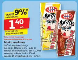 Auchan Mleko czekoladowe Mlekovita Wypasione oferta
