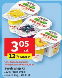 Auchan Serek wiejski z brzoskwiniami Piątnica Wiejski oferta