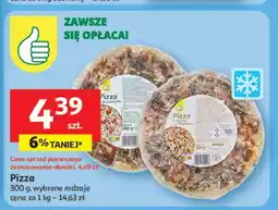 Auchan Pizza z szynką i pieczarkami Podniesiony Kciuk oferta