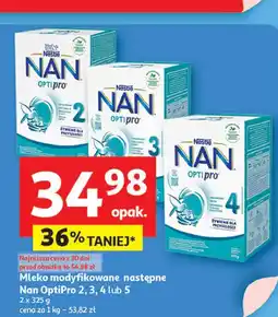 Auchan Mleko 5 Nestle Nan Optipro oferta