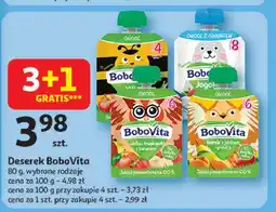 Auchan Mus jabłko mango z pomarańczą Bobovita oferta
