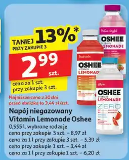 Auchan Napój arbuz Oshee Vitamin Lemonade Zero oferta