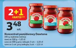 Auchan Koncentrat pomidorowy z bazylią Dawtona oferta