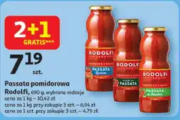 Auchan Passata z bazylią Rodolfi oferta