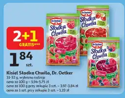 Auchan Kisiel owoce leśne Dr. Oetker Słodka Chwila oferta