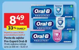 Auchan Pasta do zębów healthy whitening Oral-B Pro-Expert oferta
