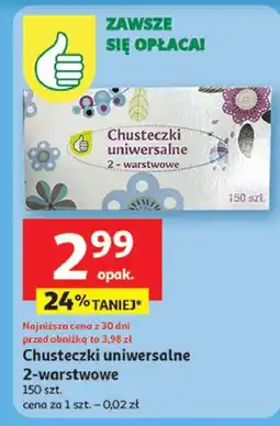 Auchan Chusteczki uniwersalne Podniesiony Kciuk oferta