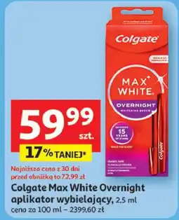 Auchan Aplikator na noc Colgate Max White oferta