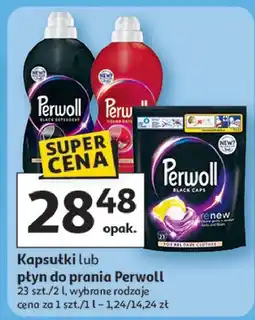Auchan Kapsułki do prania Perwoll Renew Black oferta