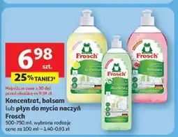 Auchan Płyn do mycia naczyń aloesowy Frosch oferta
