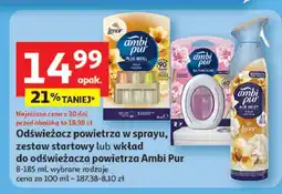 Auchan Odświeżacz powietrza flowers & spring Ambi Pur Bathroom oferta