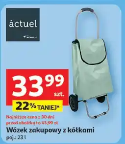 Auchan Wózek zakupowy 23 l Actuel oferta