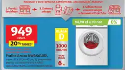 Auchan Pralka nwas610dl Amica oferta
