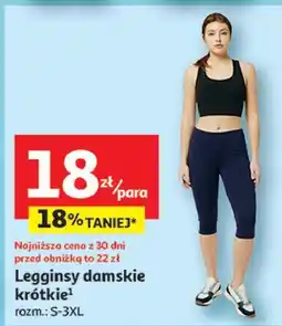 Auchan Legginsy damskie s-3xl oferta