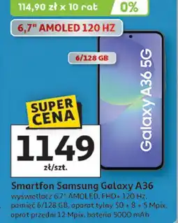 Auchan Smartfon a36 Samsung Galaxy oferta