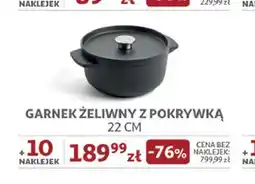 Auchan Garnek żeliwny 22 cm Kitchenaid oferta