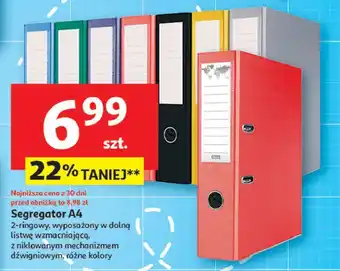 Auchan Segregator a4 oferta