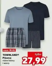 Kaufland Piżama męska m-xl Townland oferta