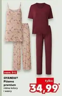 Kaufland Piżama premium Oyanda oferta